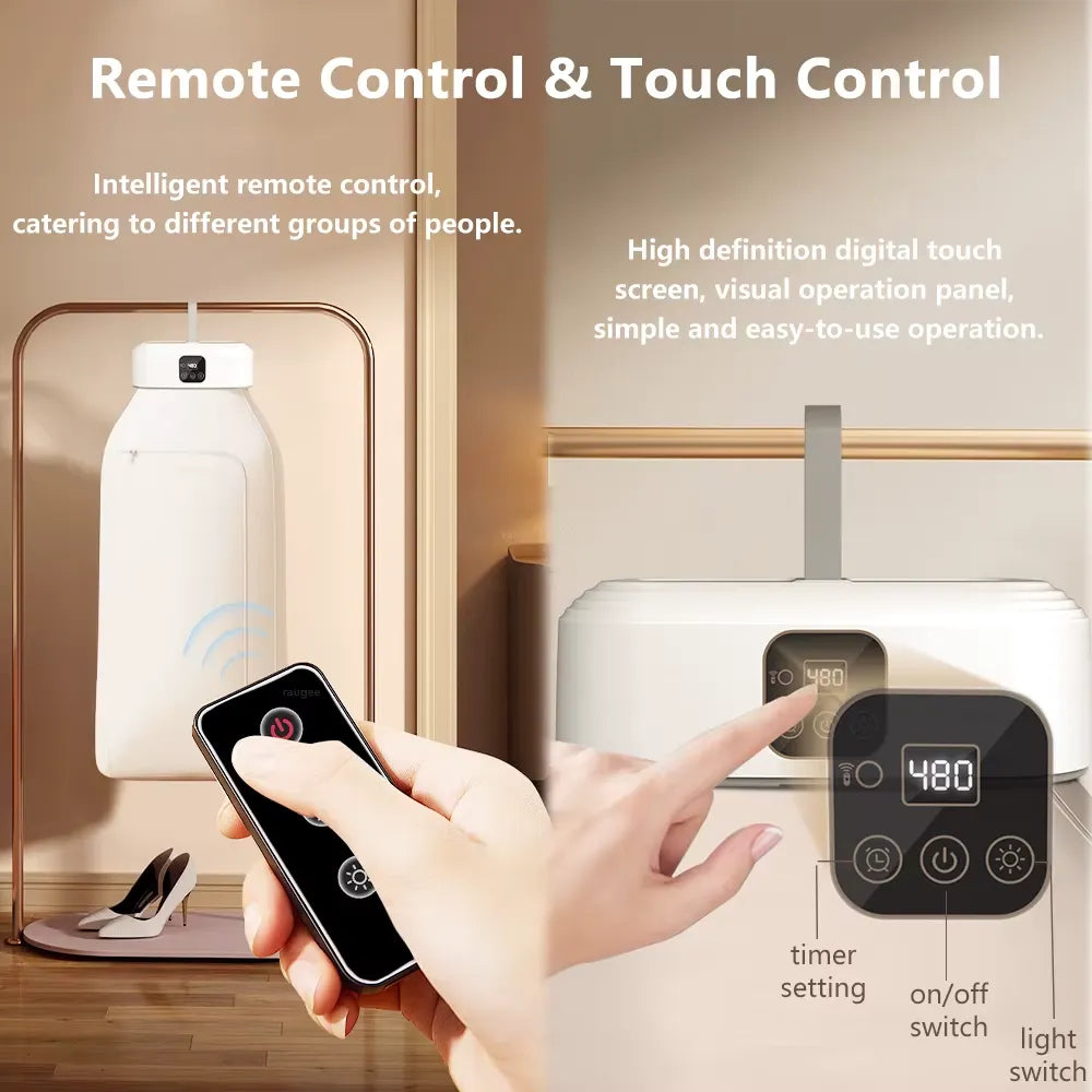 SwiftDry Pro – Portable UV Clothes Dryer