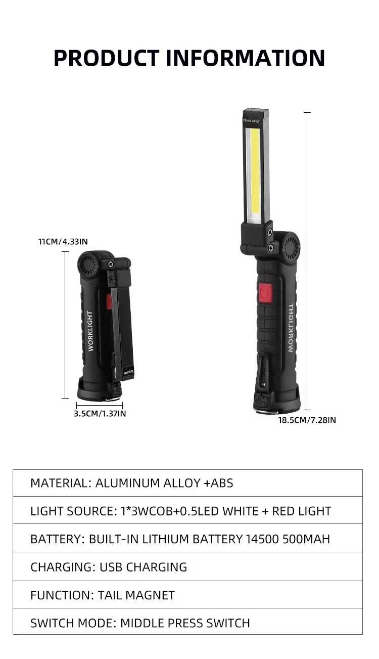Magnet Working Light